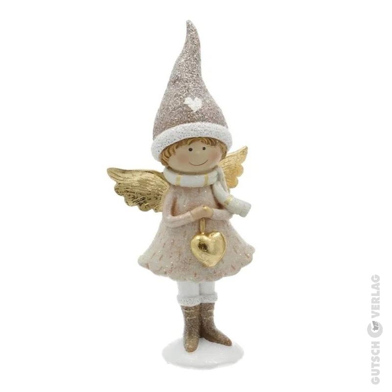 Engelmädchen aus Poly in Beige