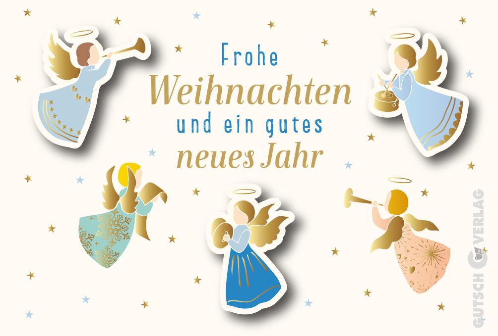 BONJOUR Weihnachten Grußkarten