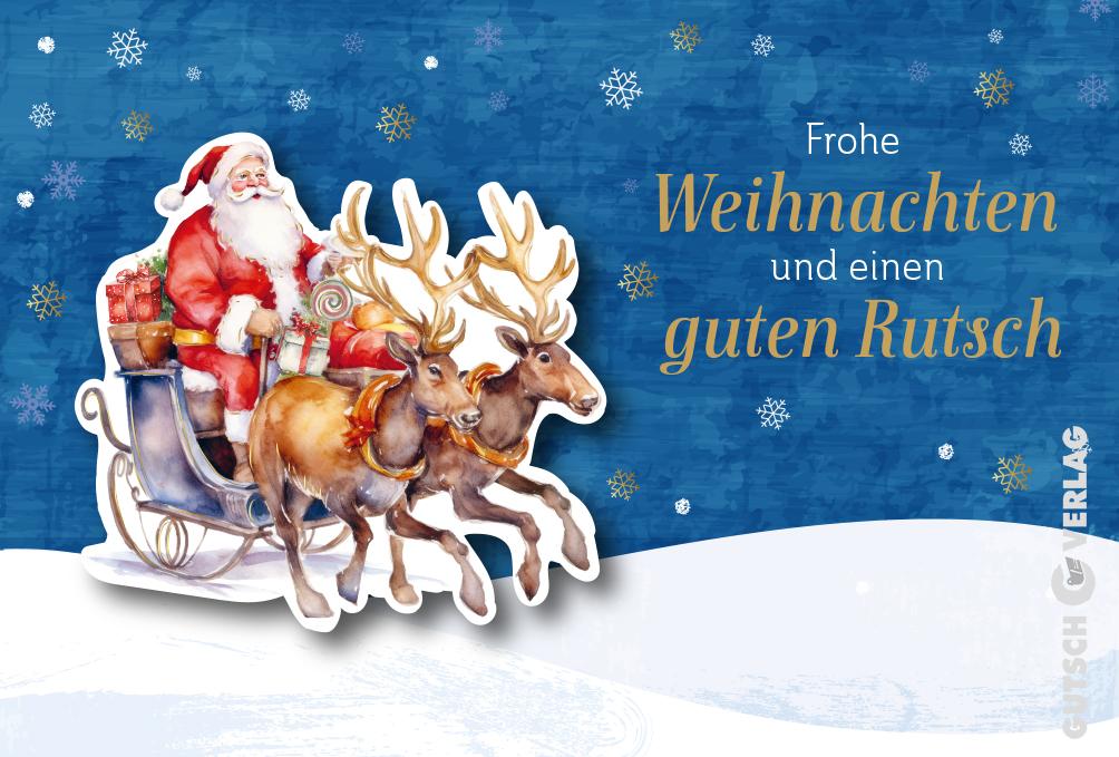 BONJOUR Weihnachten Grußkarten
