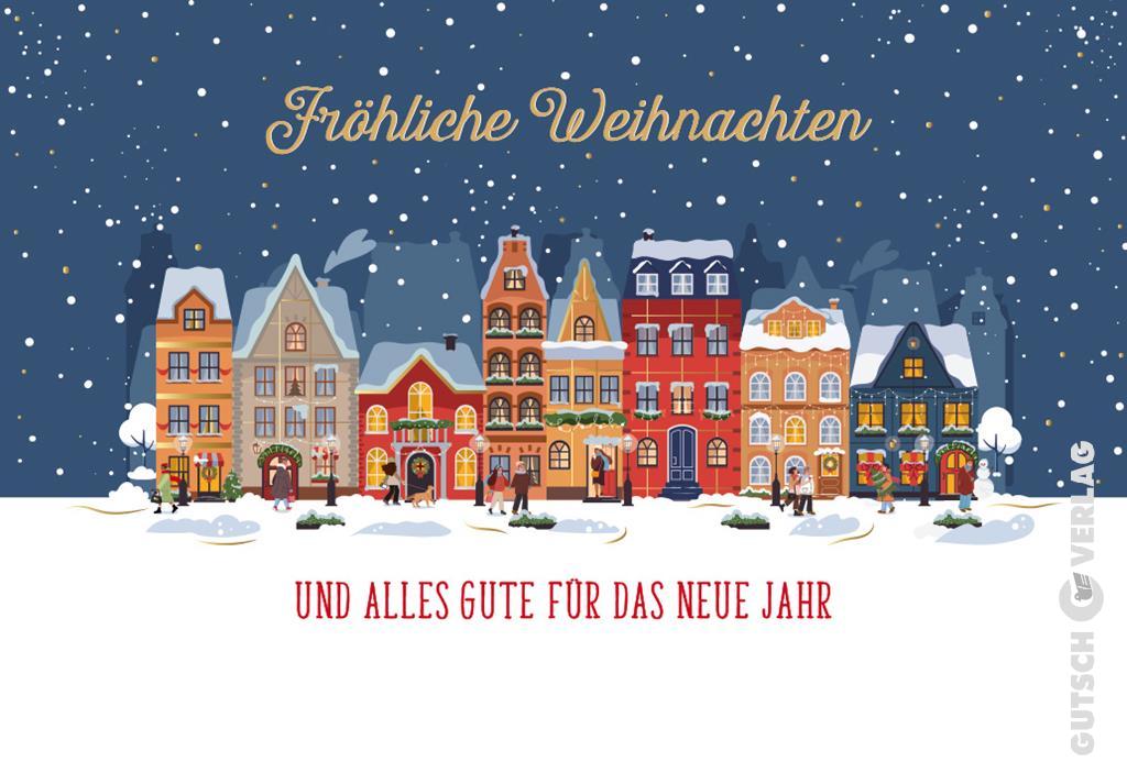 GLANZSTÜCKE Weihnachten Grußkarten