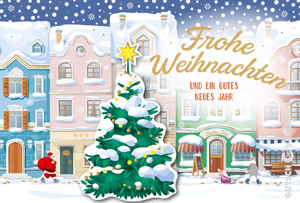 BONJOUR Weihnachten Grußkarten